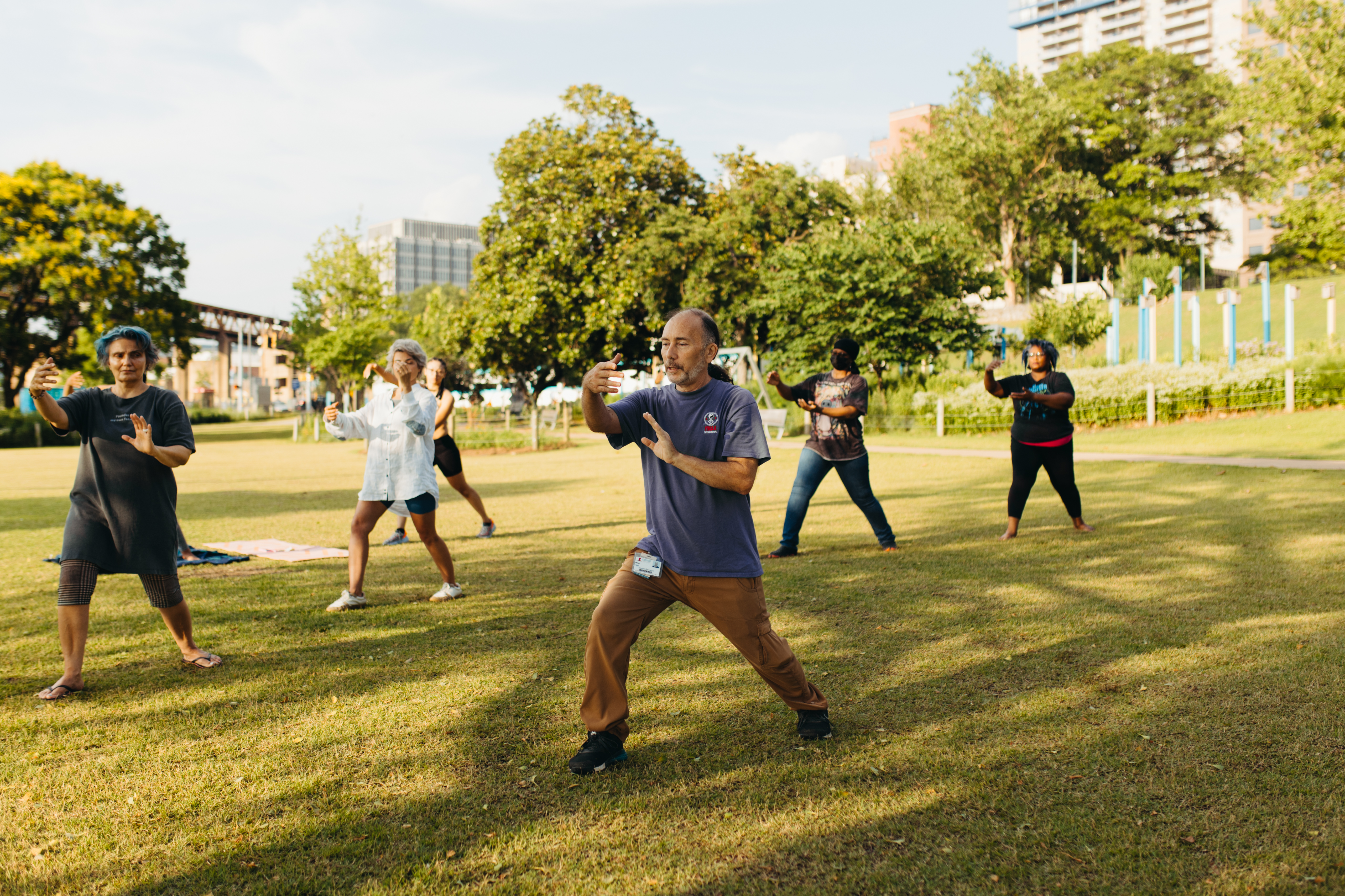 Tai Chi practice outdoors (placeholder)